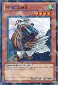 Sonic Bird DT05-EN052 card from Duel Terminal 5
