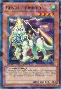 Gusto Thunbolt DT05-EN072 card from Duel Terminal 5