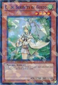 Caam, Serenity of Gusto DT05-EN074 card from Duel Terminal 5