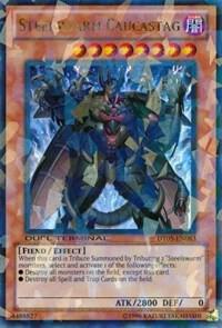 Steelswarm Caucastag DT05-EN083 card from Duel Terminal 5