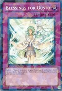 Blessings for Gusto DT05-EN097 card from Duel Terminal 5