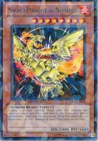 Sacred Phoenix of Nephthys DT06-EN009 card from Duel Terminal 6