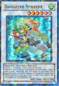 Daigusto Sphreez DT06-EN040 card from Duel Terminal 6