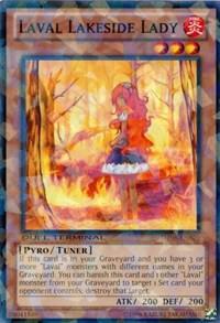 Laval Lakeside Lady DT06-EN070 card from Duel Terminal 6
