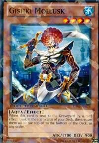 Gishki Mollusk DT06-EN078 card from Duel Terminal 6