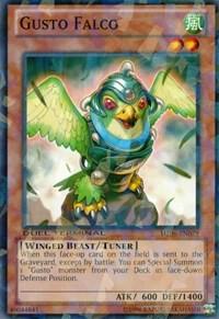 Gusto Falco DT06-EN079 card from Duel Terminal 6