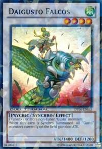 Daigusto Falcos DT06-EN085 card from Duel Terminal 6