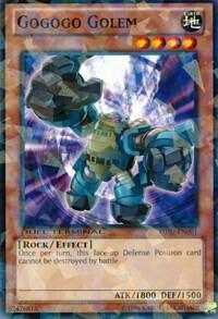 Gogogo Golem DT07-EN001 card from Duel Terminal 7