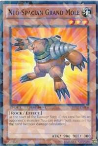 Neo-Spacian Grand Mole DT07-EN006 card from Duel Terminal 7