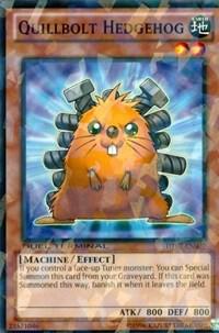 Quillbolt Hedgehog DT07-EN007 card from Duel Terminal 7