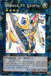 Number 39: Utopia DT07-EN034 card from Duel Terminal 7
