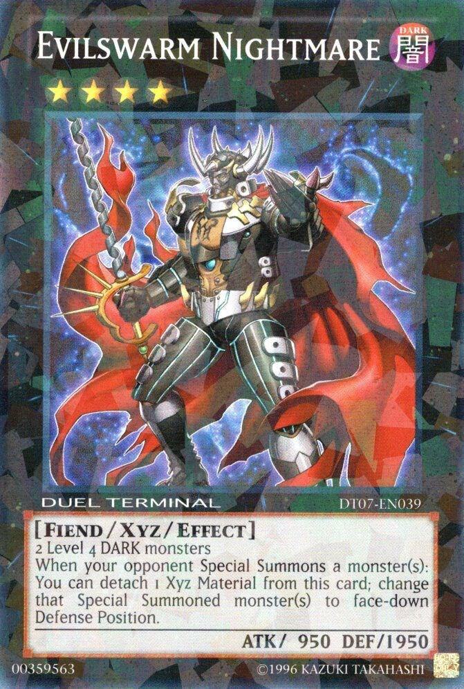 Evilswarm Nightmare DT07-EN039 card from Duel Terminal 7