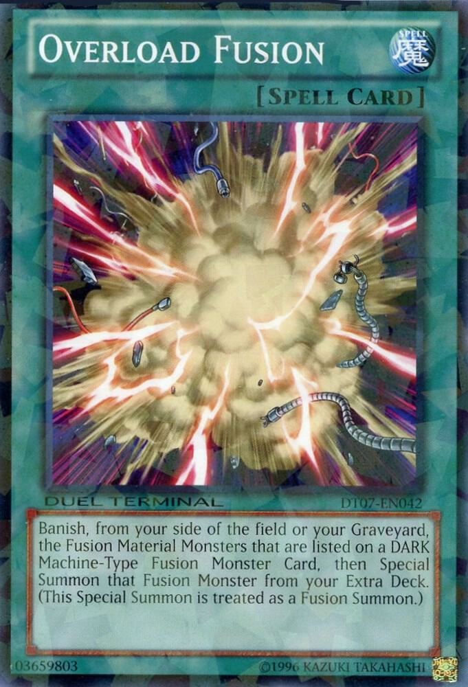 Overload Fusion DT07-EN042 card from Duel Terminal 7