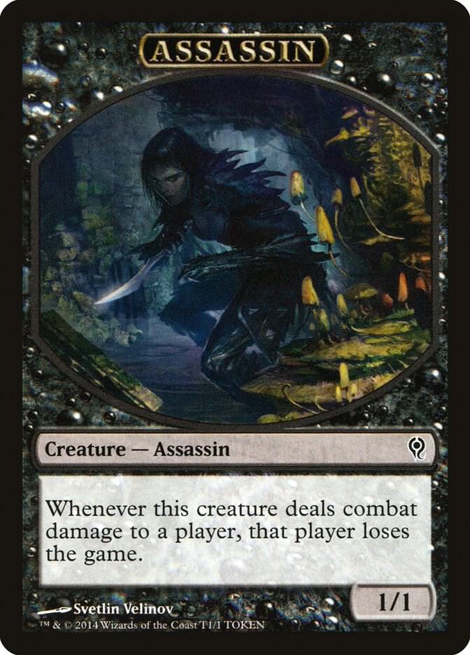 Assassin Token T1 card from Duel Decks: Jace vs. Vraska
