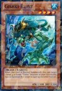 Gishki Beast DT07-EN062 card from Duel Terminal 7