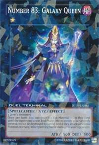 Number 83: Galaxy Queen DT07-EN085 card from Duel Terminal 7