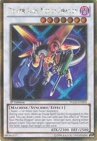 Power Tool Mecha Dragon PGLD-EN005 card from Premium Gold
