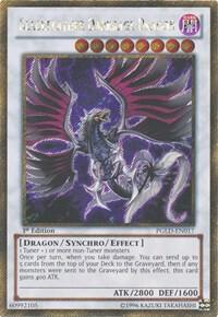 Blackfeather Darkrage Dragon PGLD-EN017 card from Premium Gold
