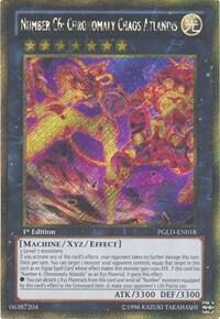 Number C6: Chronomaly Chaos Atlandis PGLD-EN018 card from Premium Gold