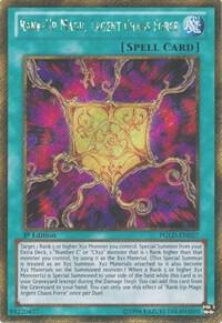 Rank-Up-Magic Argent Chaos Force PGLD-EN027 card from Premium Gold