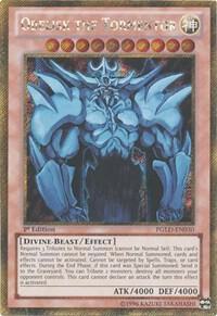 Obelisk the Tormentor PGLD-EN030 card from Premium Gold