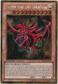 Slifer the Sky Dragon PGLD-EN032 card from Premium Gold