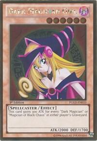 Dark Magician Girl PGLD-EN033 card from Premium Gold