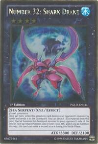 Number 32: Shark Drake PGLD-EN044 card from Premium Gold