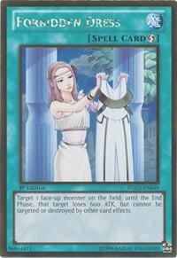 Forbidden Dress PGLD-EN049 card from Premium Gold