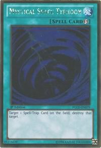 Mystical Space Typhoon PGLD-EN079 card from Premium Gold