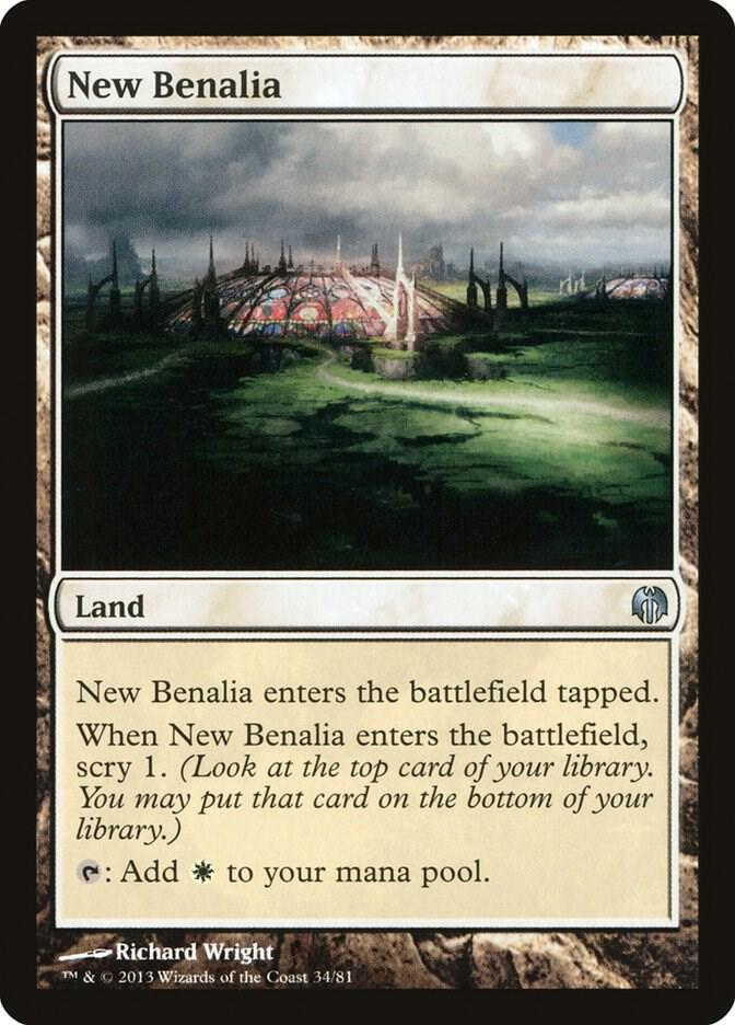 New Benalia 34 card from Duel Decks: Heroes vs. Monsters