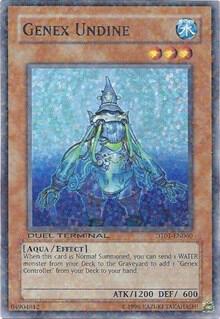 Genex Undine DT01-EN060 card from Duel Terminal 1