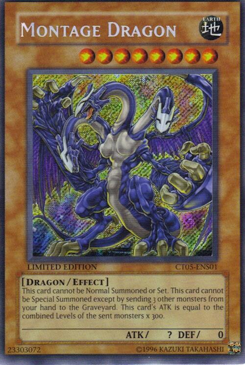 Montage Dragon CT05-ENS01 card from 2008 Collectors Tin
