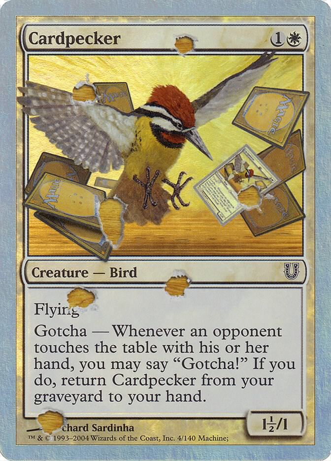Cardpecker (Alternate Foil) 4 card from Unhinged