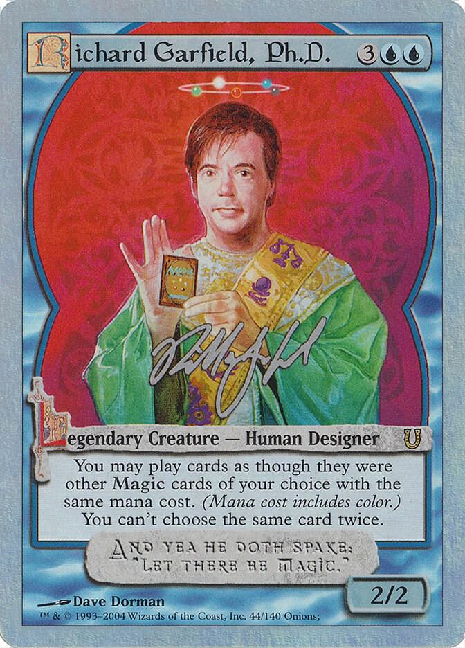 Richard Garfield, Ph.D. (Alternate Foil) 44 card from Unhinged