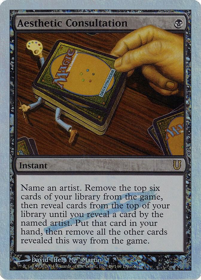 Aesthetic Consultation (Alternate Foil) 48 card from Unhinged