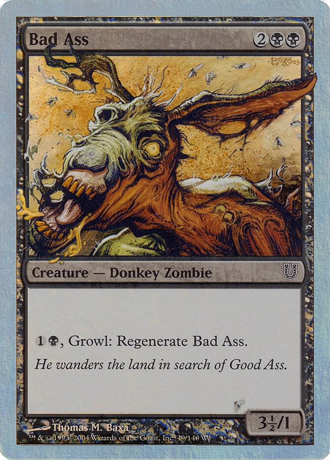 Bad Ass (Alternate Foil) 49 card from Unhinged