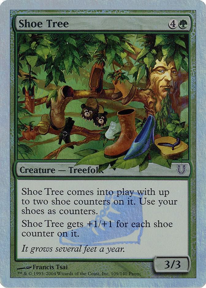 Shoe Tree (Alternate Foil) 109 card from Unhinged