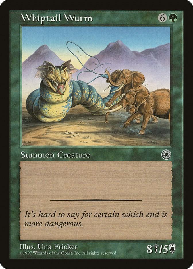 Whiptail Wurm card from Portal