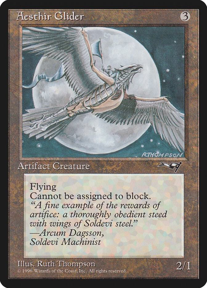 Aesthir Glider (Moon) card from Alliances