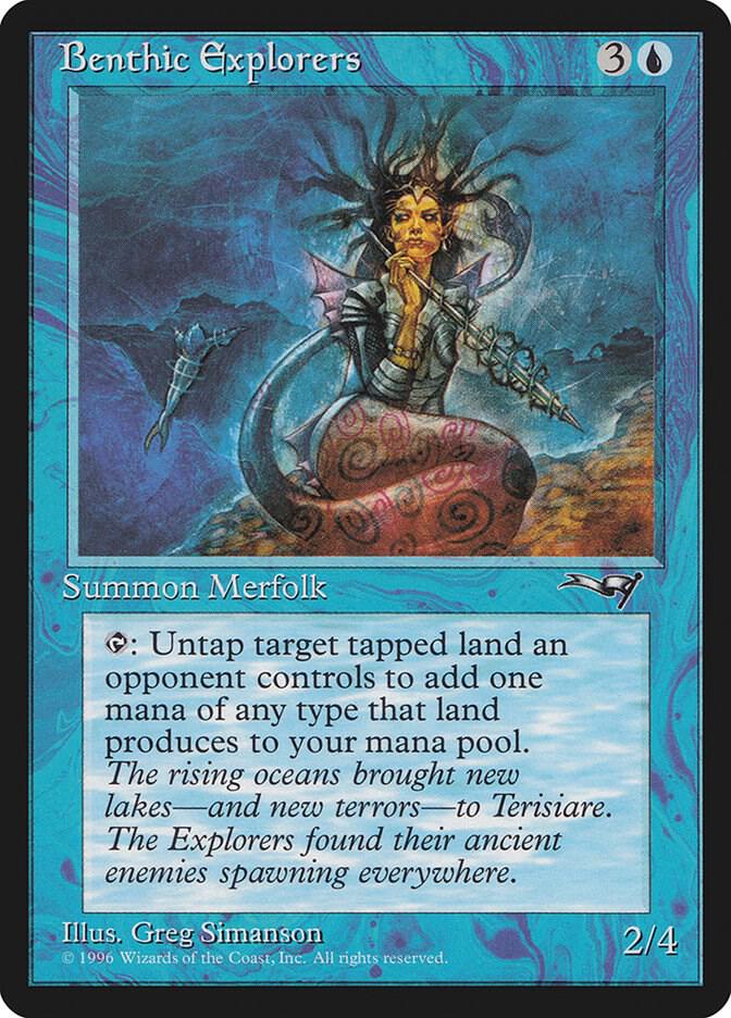 Benthic Explorers (On the Rocks) 37 card from Alliances