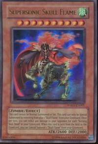 Supersonic Skull Flame WB01-EN001 card from Yu-Gi-Oh! 5D's Wheelie Breakers Promotional Cards