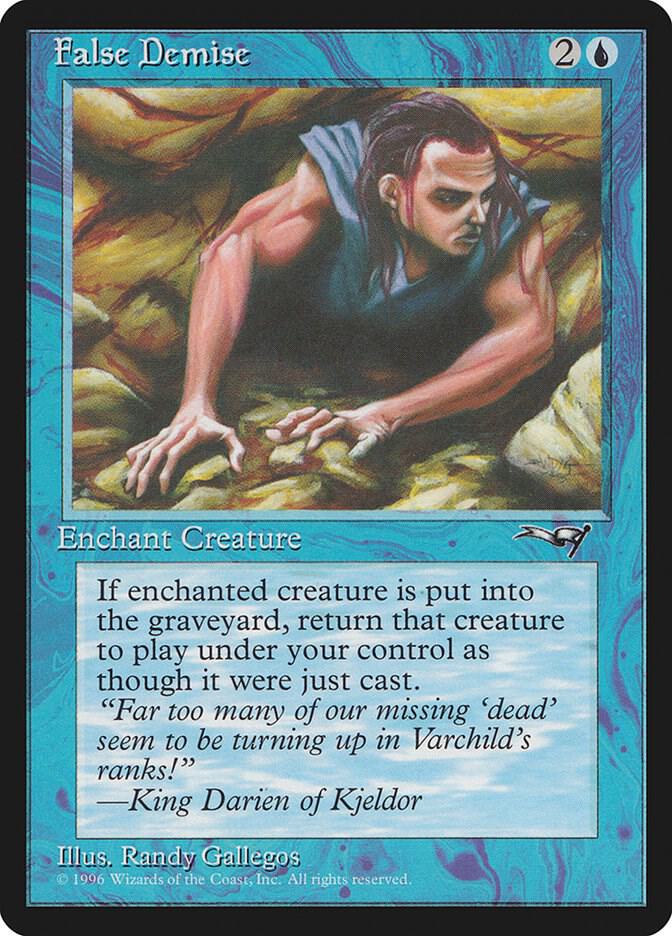 False Demise (Cave-in) 41 card from Alliances