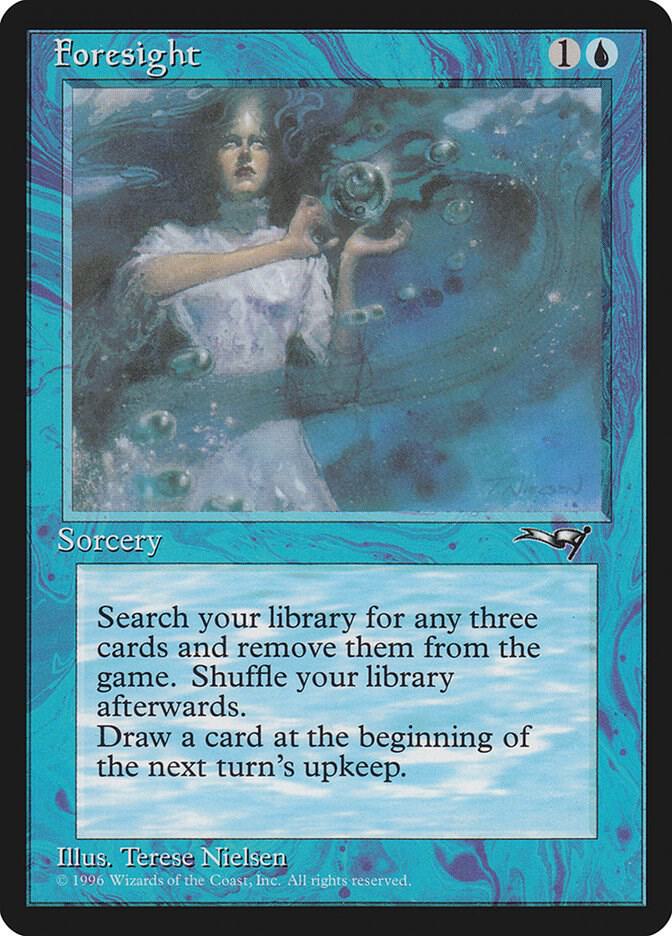 Foresight (White Dress) 44 card from Alliances