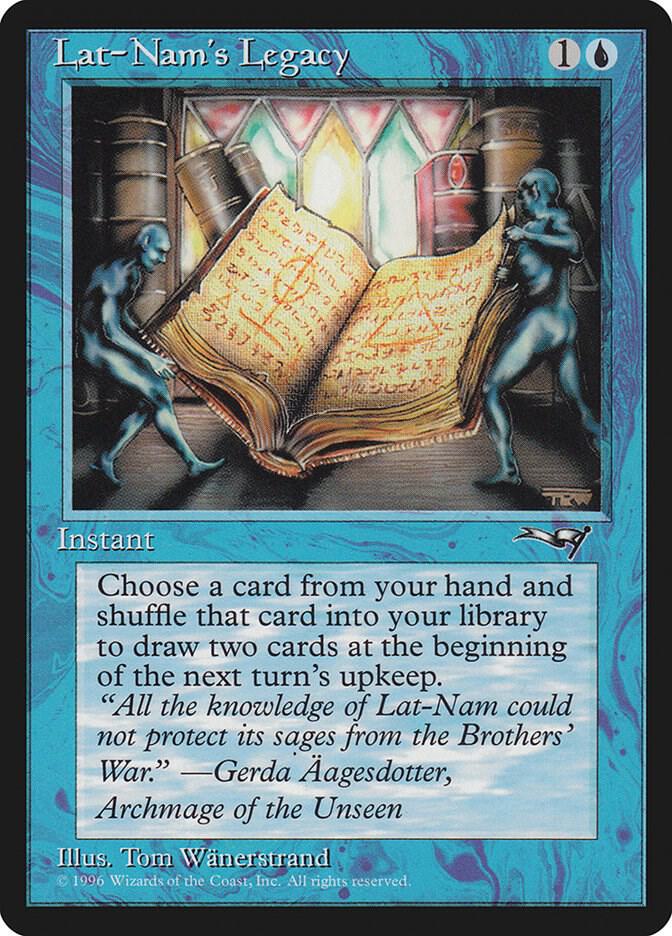 Lat-Nam's Legacy (Book) 46 card from Alliances