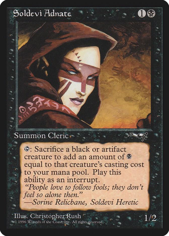 Soldevi Adnate (Woman) 26 card from Alliances