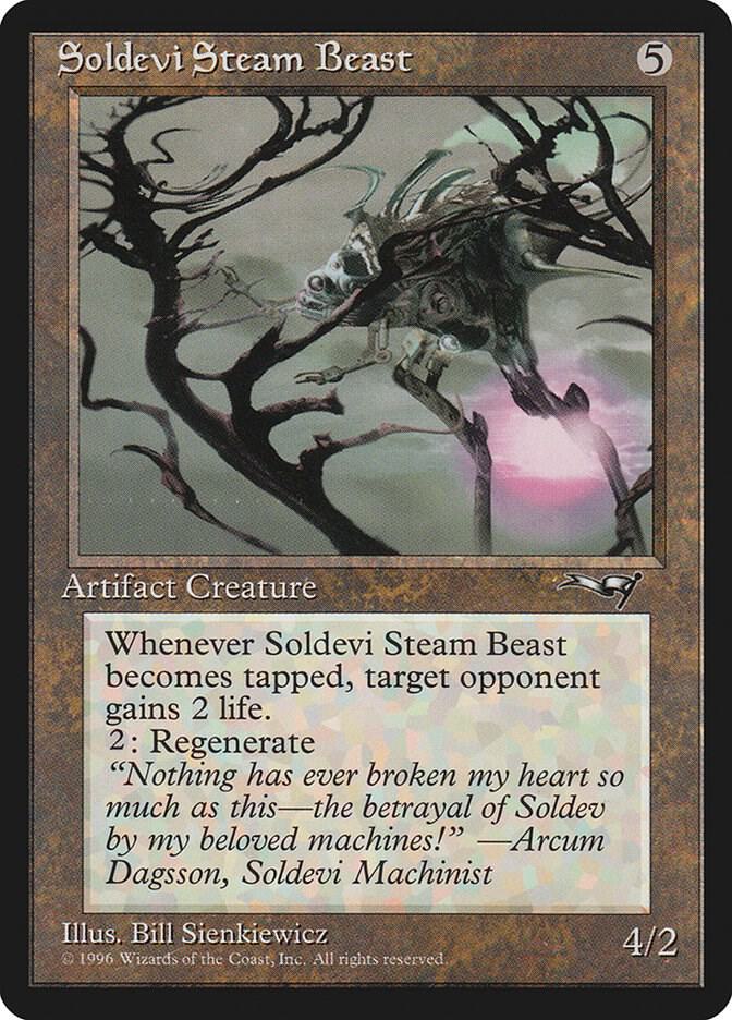 Soldevi Steam Beast (Purple Sun) 178 card from Alliances