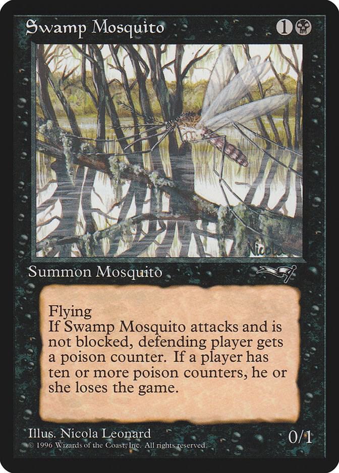 Swamp Mosquito (Fallen Tree) 31 card from Alliances