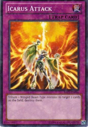 Icarus Attack (Starfoil) BATT-EN004 card from Battle Pack Tournament Prize Cards