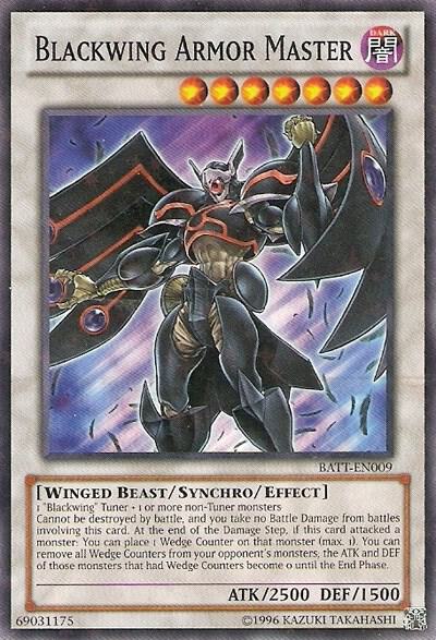 Blackwing Armor Master (Starfoil) BATT-EN009 card from Battle Pack Tournament Prize Cards